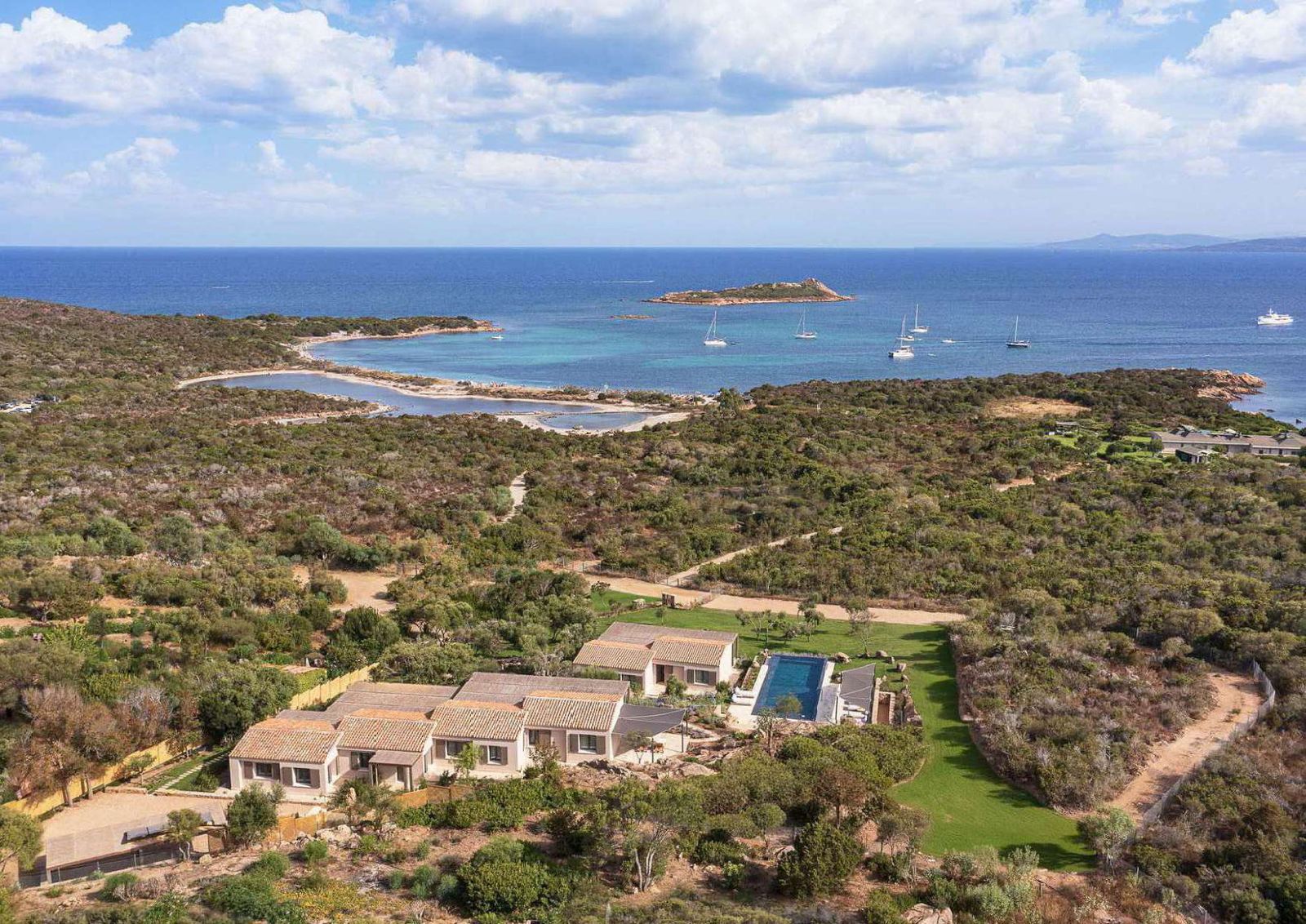 Spacious Seaview Estate, Capo Coda Cavallo, Sardinia, Italy