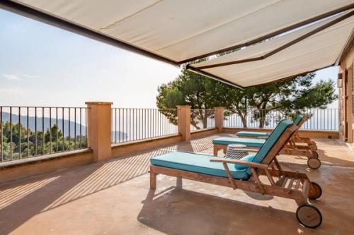 Lovely Design Villa in Tramuntana Mountains near Deia in Mallorca