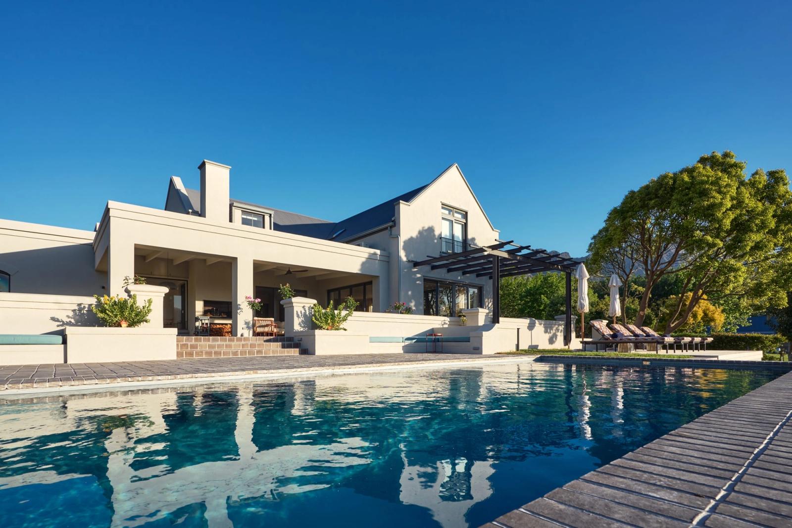 Exclusive Farmhouse on Franschhoek Wine Estate, South Africa