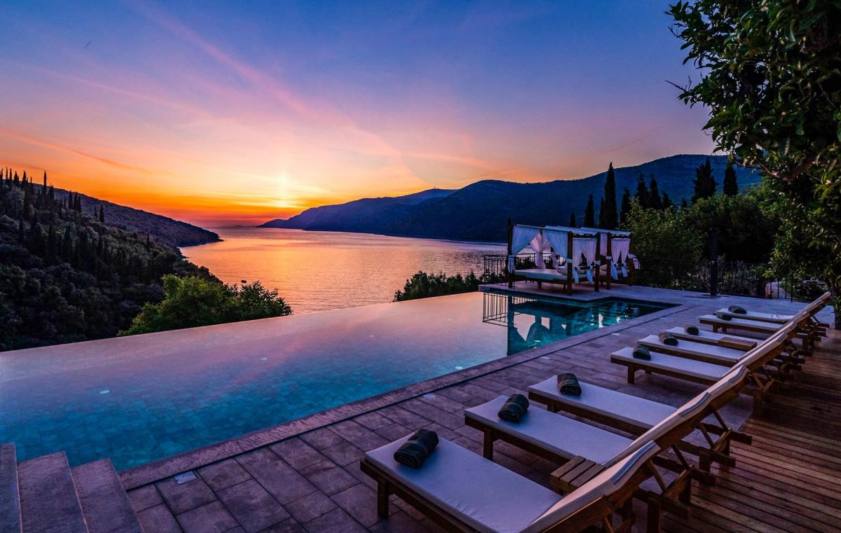 Authentic Seafront Villa with Private Beach near Dubrovnik, Croatia