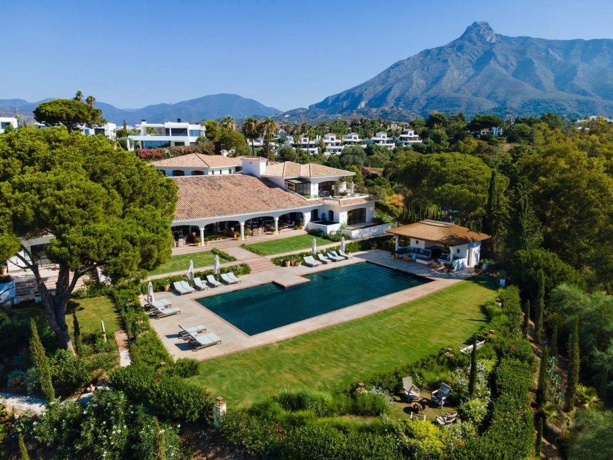 Exquisite Villa with Sweeping Views over Golden Mile, Marbella, Spain