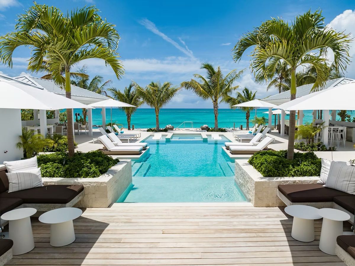Heavenly Beachfront Estate on Grace Bay, Turks and Caicos
