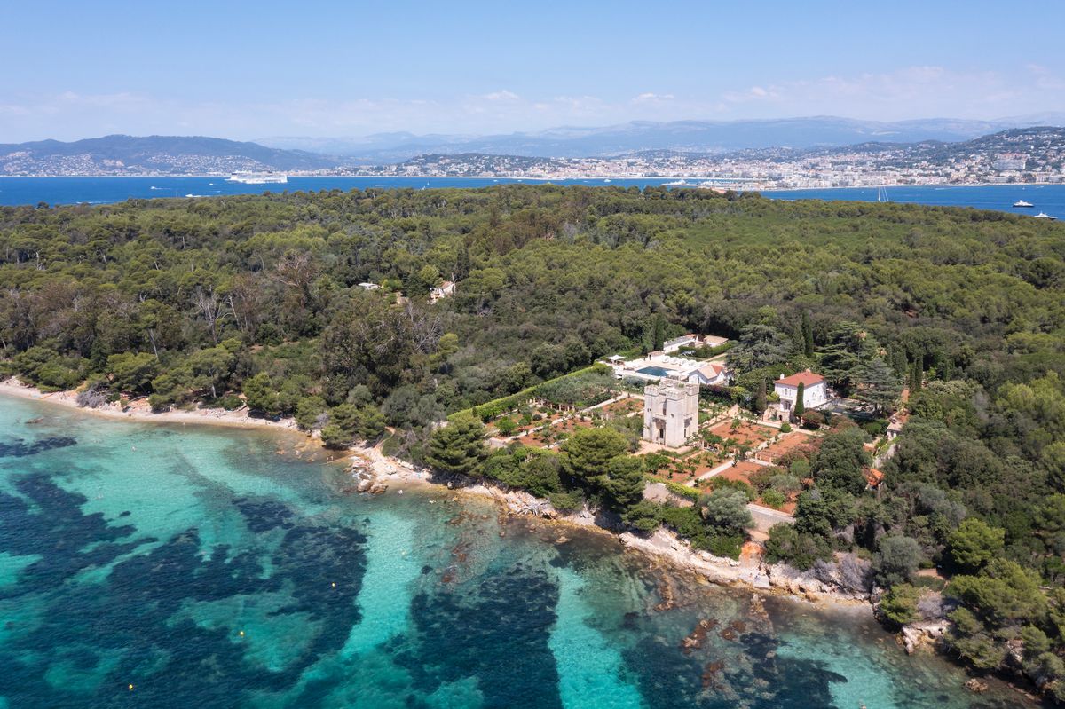 Magnificently Restored Historical Estate on Saint-Marguerite Island off Cannes, France