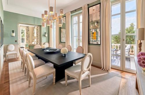 Villa Saint Anne Cap D'Antibes dining