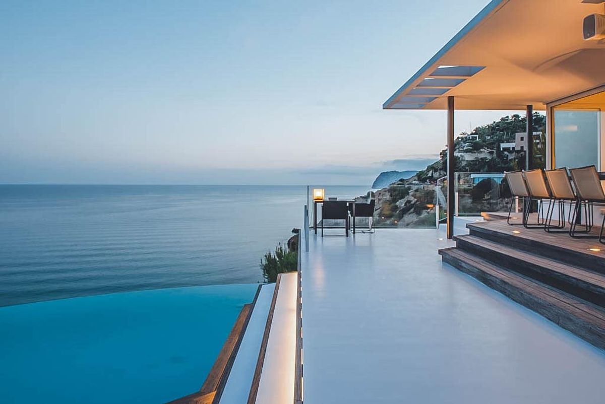 Frontline Property with Exceptional Sea Views in Vista Alegre, Ibiza