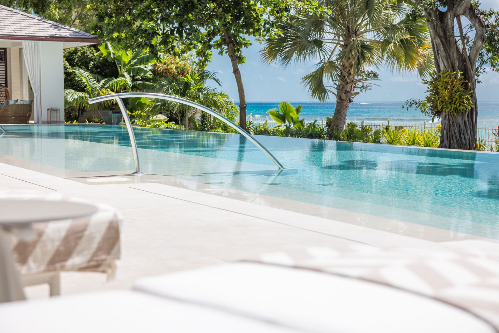 Brand-new Modern Designed Beachfront Villa on the Coveted West Coast of Barbados