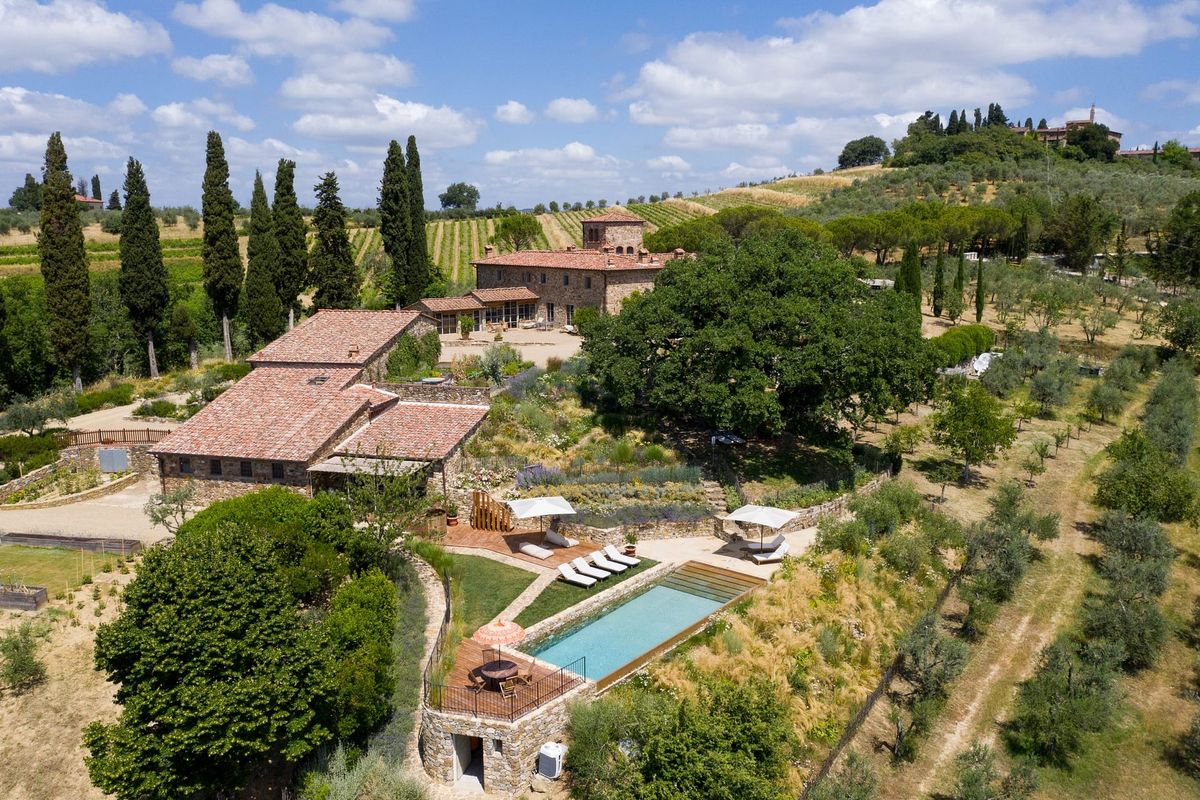 Restored 14th Century Convent in Chianti, Tuscany, Italy