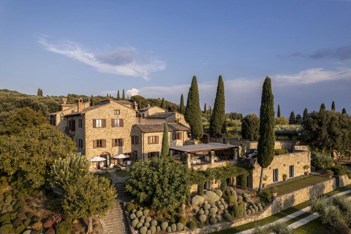 Luxuriously Redesigned Historical Convent in Umbria, Italy