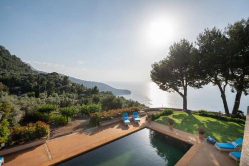 Lovely Design Villa in Tramuntana Mountains near Deia in Mallorca