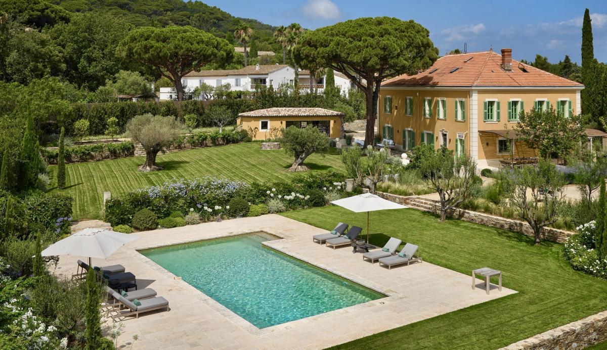 Gorgeously Restored Bastide Villa Surrounded by Vineyards on the Route Des Plages in Saint Tropez, France