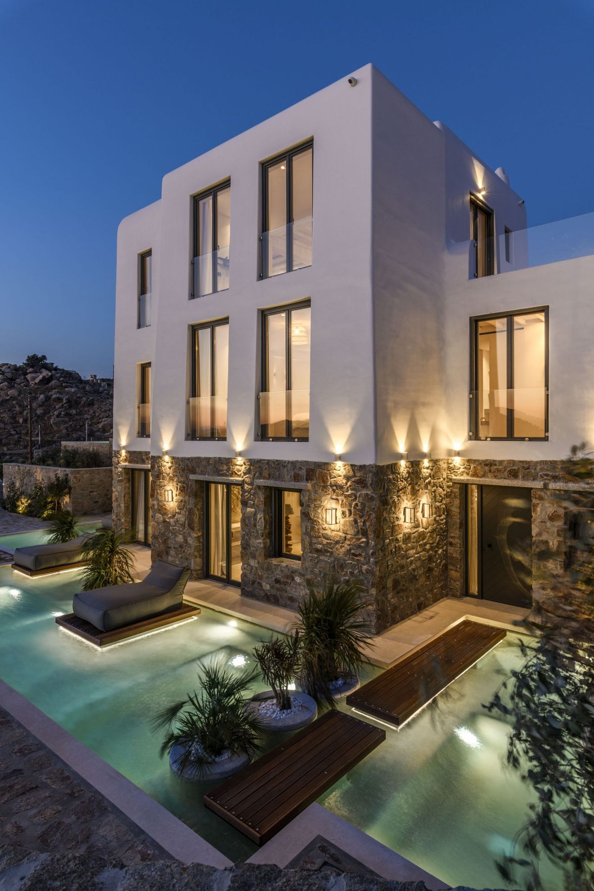 Uniquely Designed Stone Built Villa, Mykonos