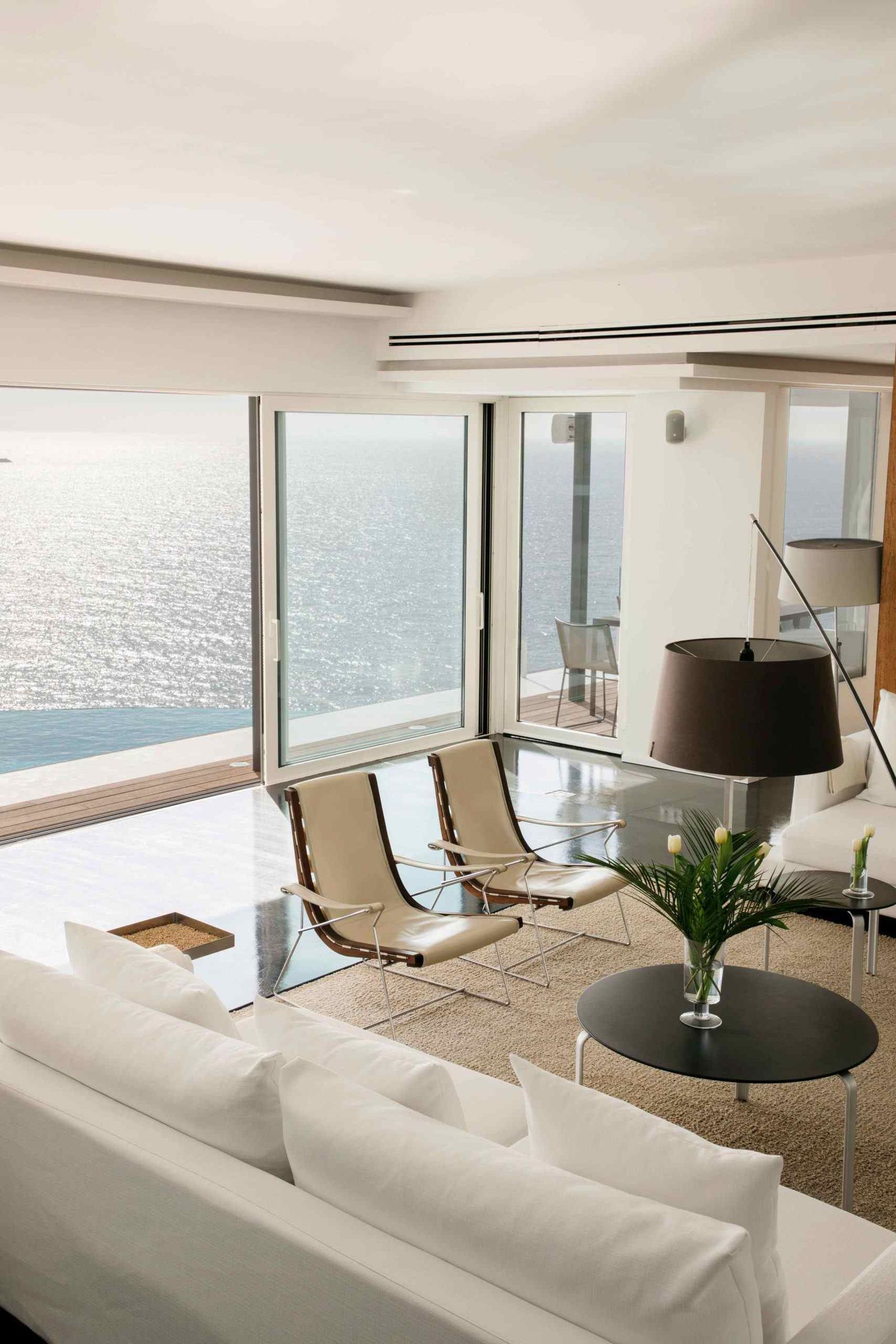 Exclusive Modern Beachfront Villa in Secure Private Community in Ibiza