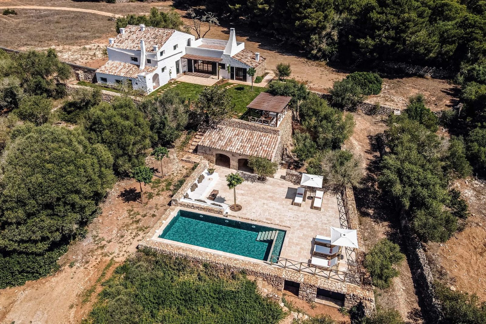 Beautifully Restored Farmhouse on a Private 50-Acre Coastal Estate, Menorca, Spain
