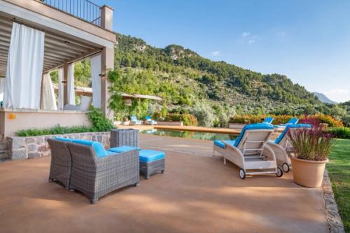 Lovely Design Villa in Tramuntana Mountains near Deia in Mallorca