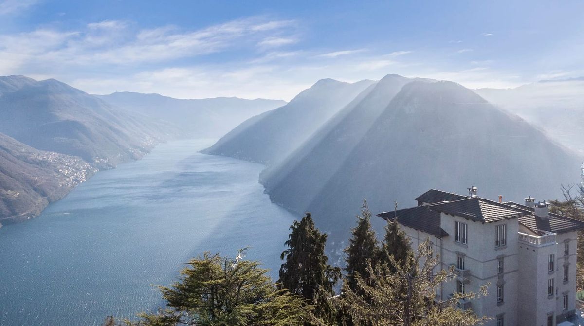 Spectacular Hilltop Design Estate, Lake Como, Italy
