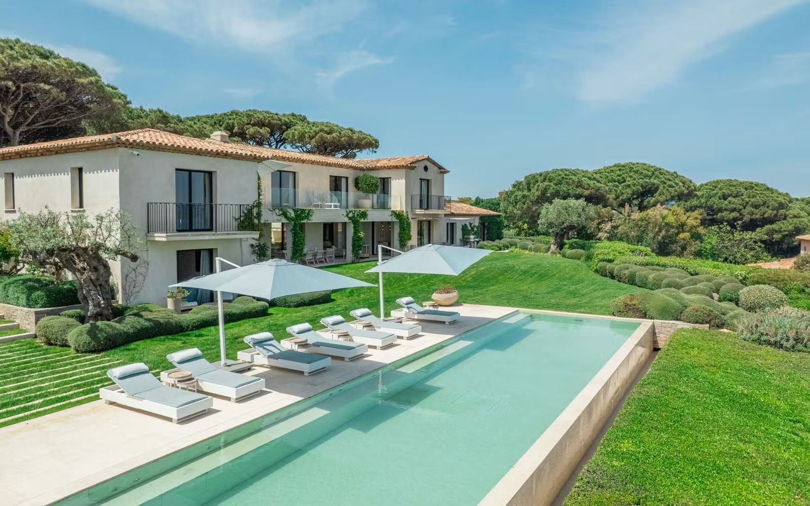 Beautiful Contemporary Villa in Les Parcs du Saint-Tropez, France