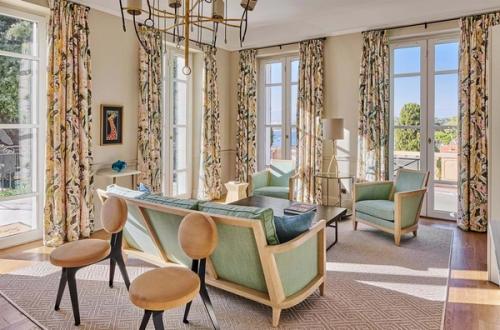 Villa Saint Anne Cap D'Antibes living room
