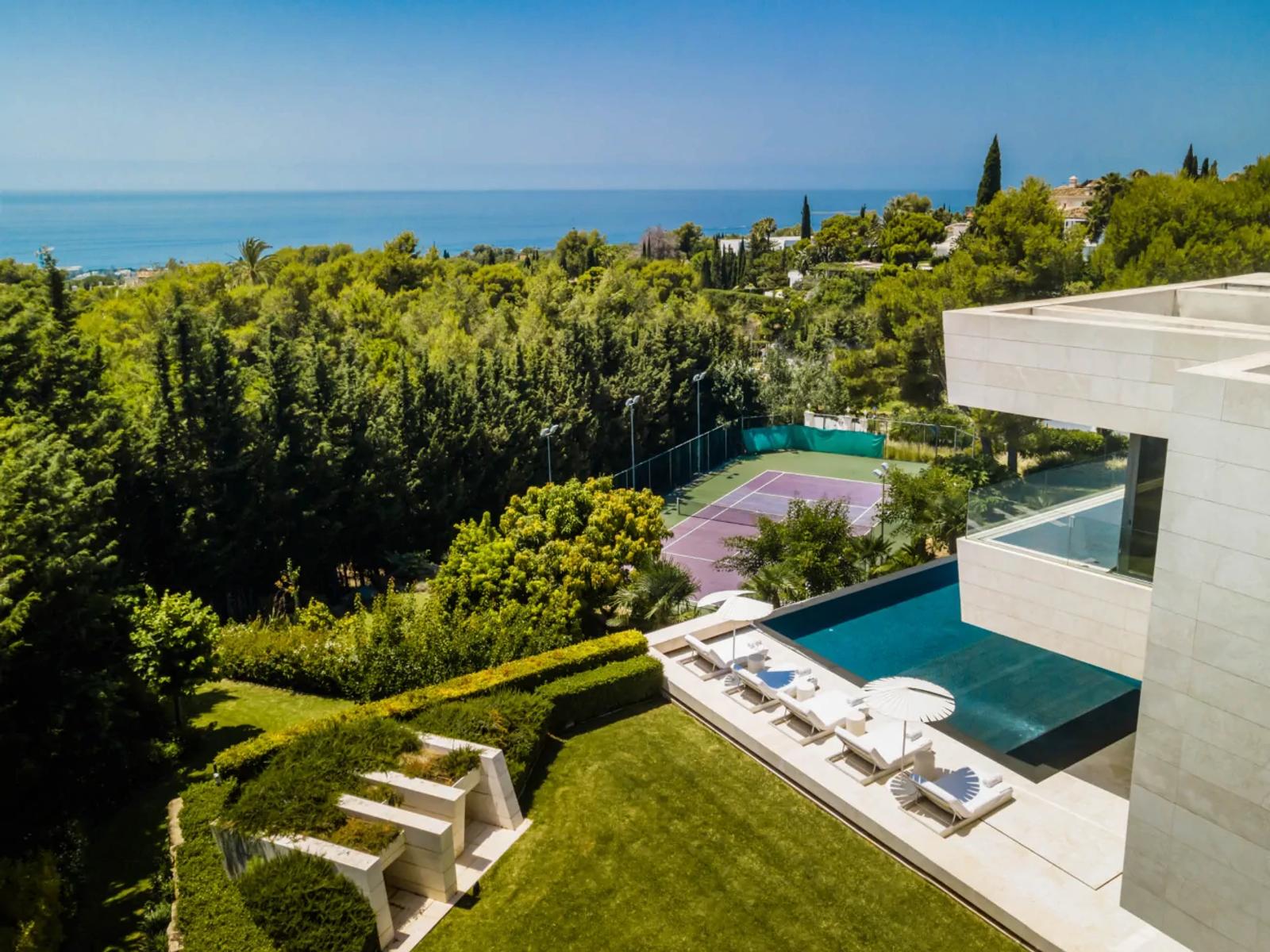 Secluded Designer Villa in the Hills of Marbella, Spain