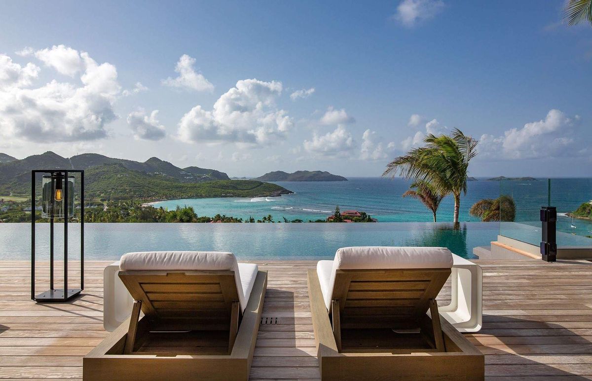 Award-Winning Contemporary Villa above St Jean Beach in Saint Barths