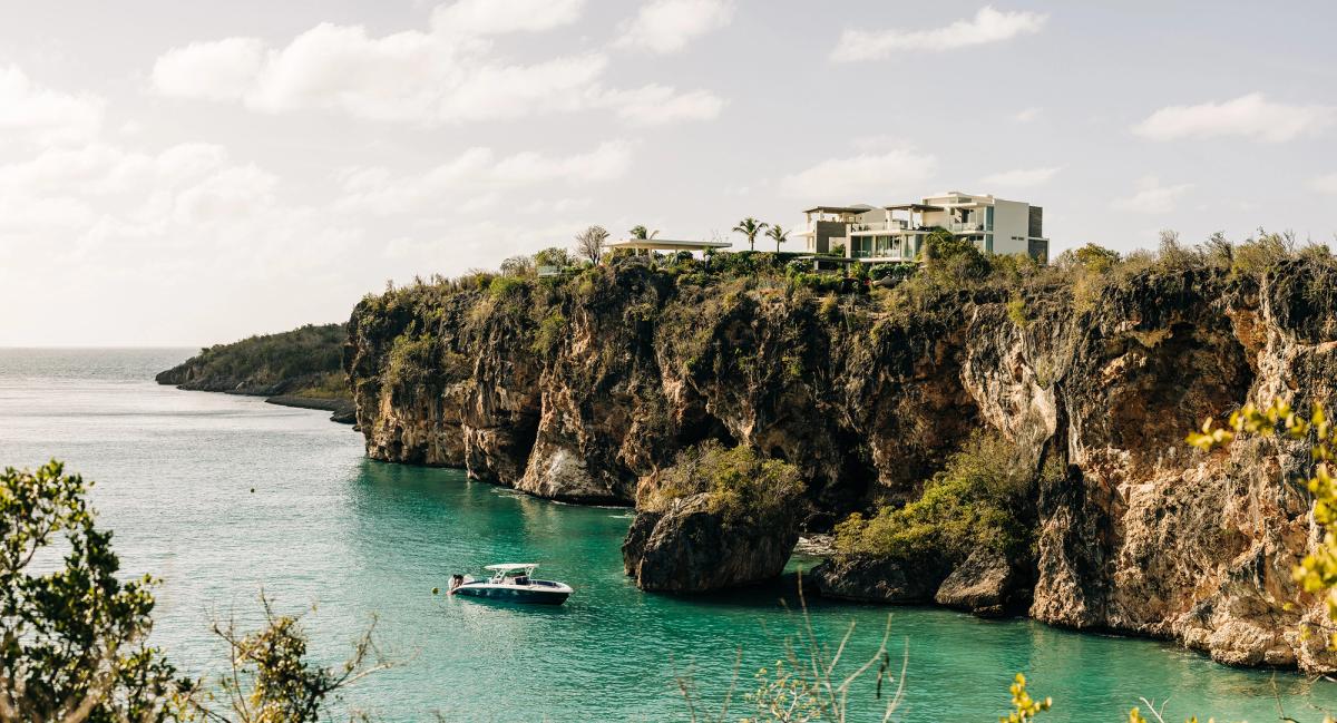 Stunning Clifftop Villa Estate on Little Bay, Anguilla