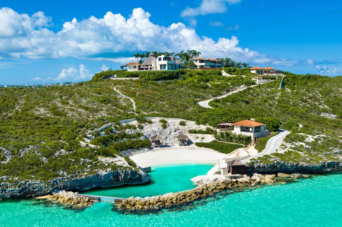 Marco Aldaco-Designed Property with Private Beach, Turks and Caicos