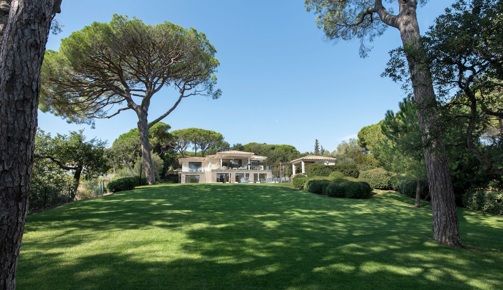 Contemporary Villa Nestled in Pine Forest near Pampelonne, Saint Tropez
