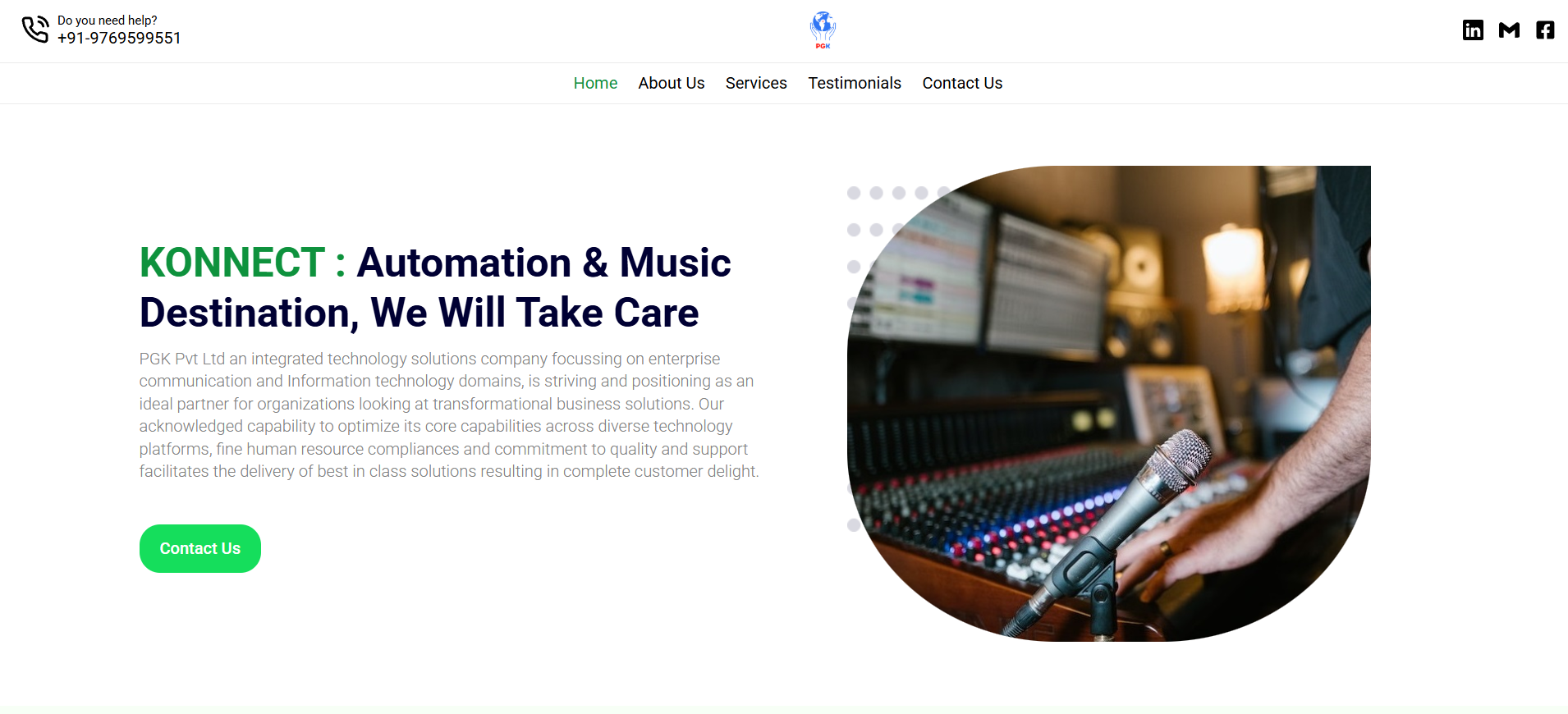 Business Website