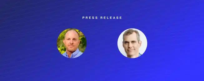 Headshots of Mike Orlick, Transcend's new VP of Sales, and Richard Alfonsi, a new strategic advisor