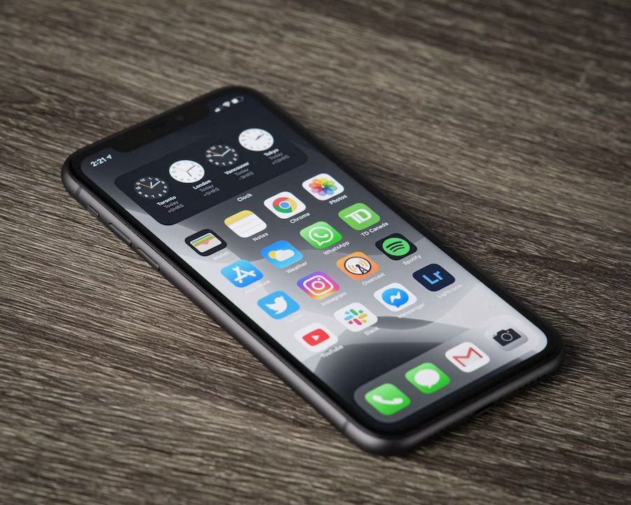 A photo of an iPhone on a table. (Unsplash: Thom Bradley)