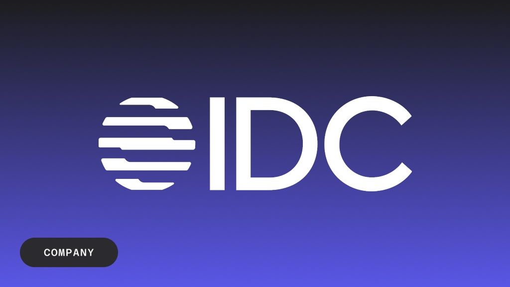 IDC logo with a stylized globe icon.