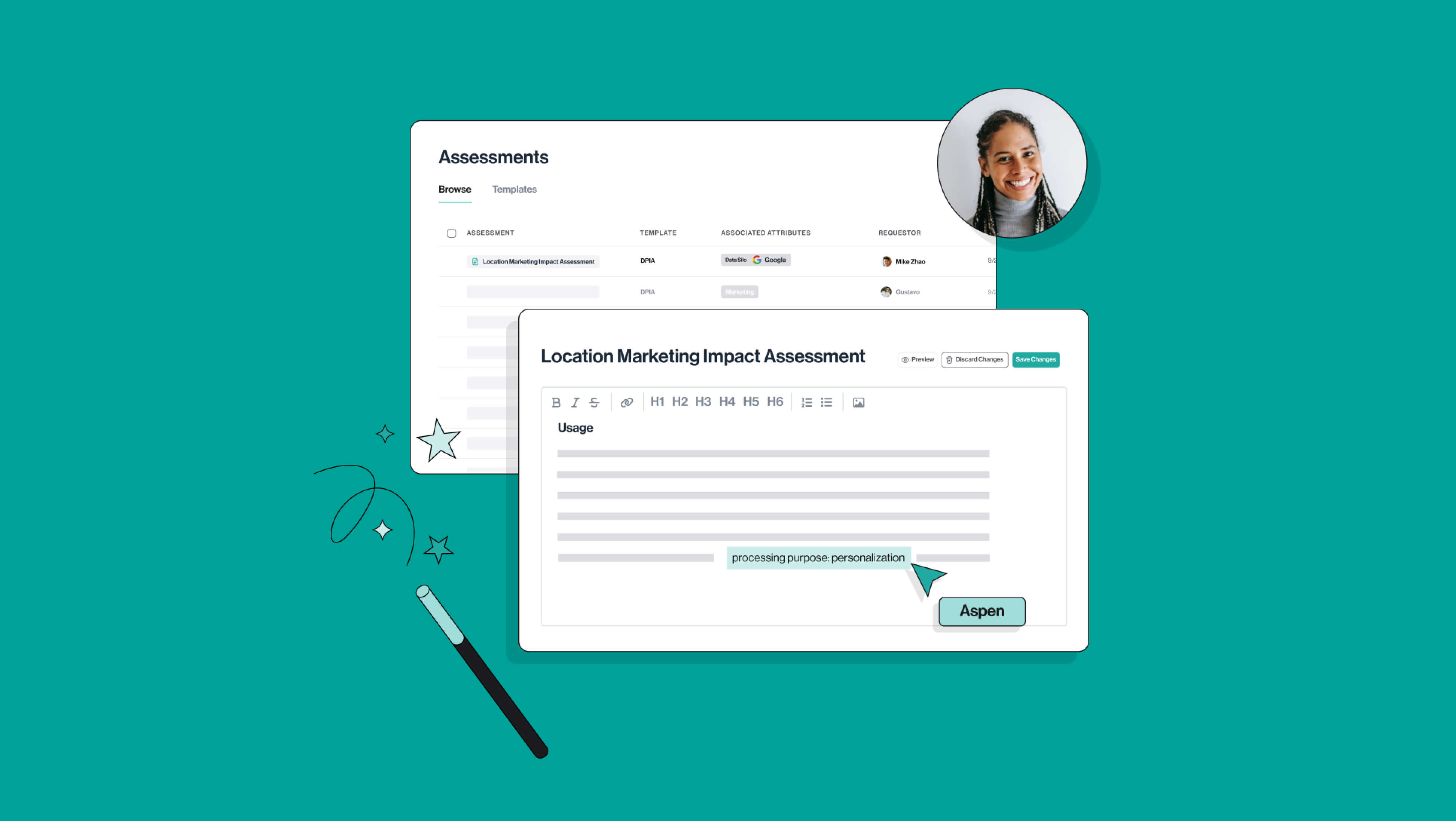 Renderings of Transcend Assessments