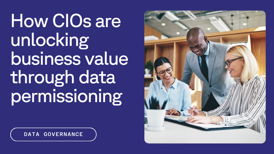 How CIOs are unlocking business value through data permissioning ...