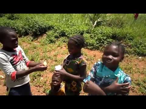 Image extraite du film du voyage de Catherine Parisel en Centrafrique, en 2016.