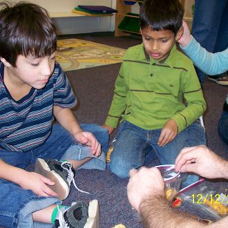 A teacher and student learning together in 2007