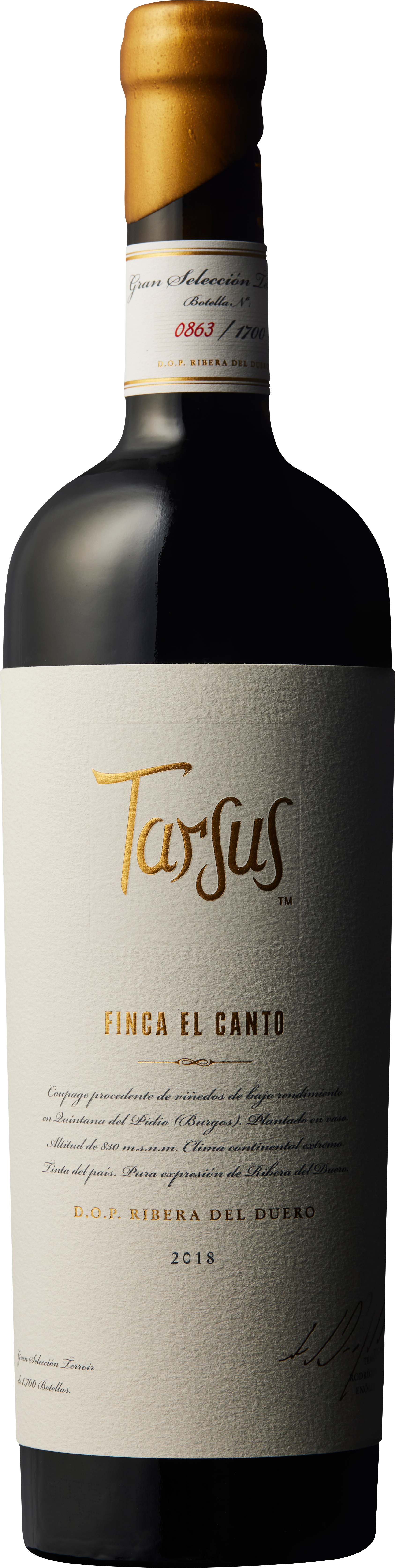 Tarsus Finca El Canto Tempranillo 2018