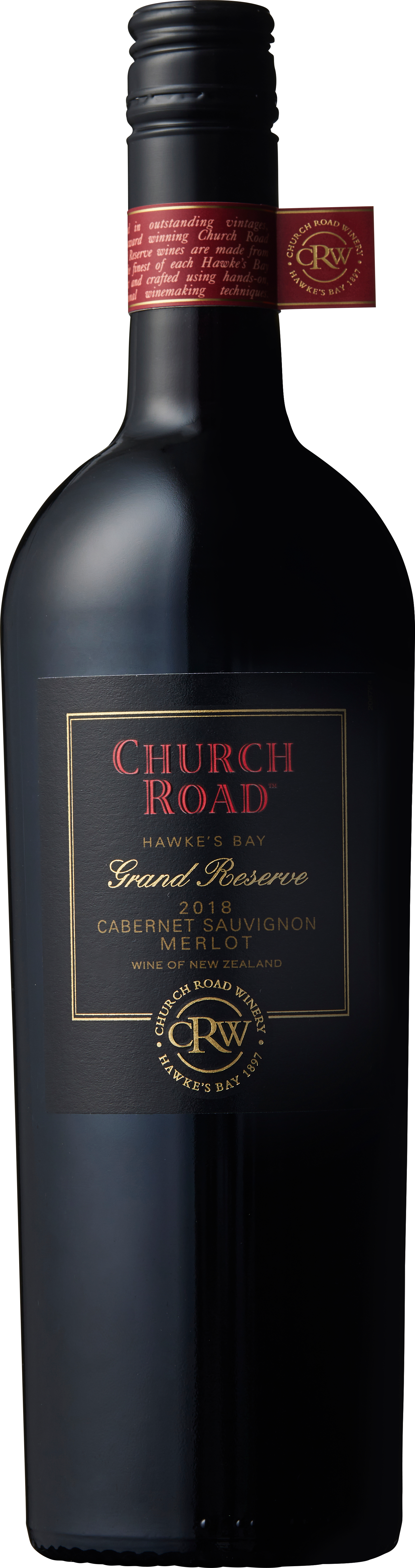 Church Road Grand Reserve Cabernet Sauvignon Merlot 2018
