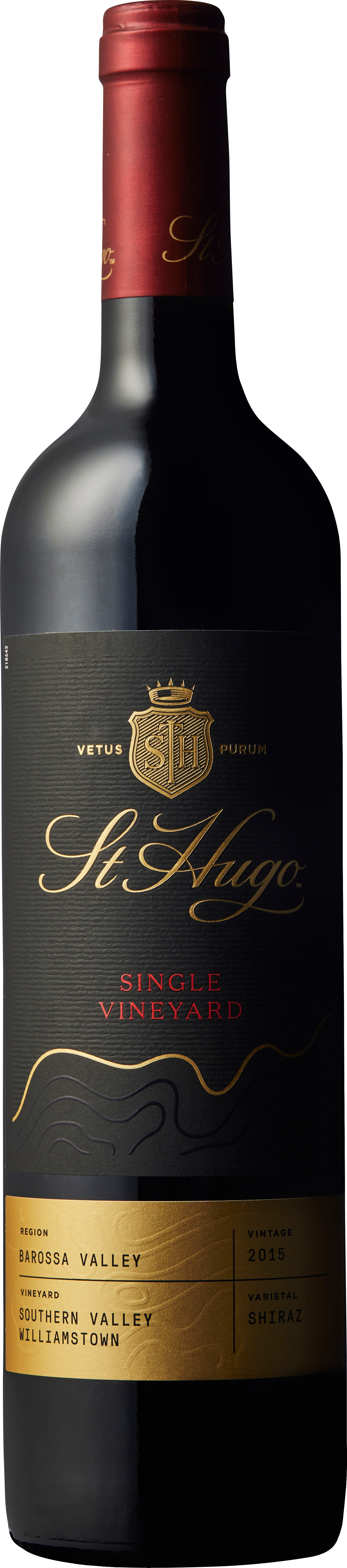 St Hugo Single Vineyard Southern Valley Shiraz 2015