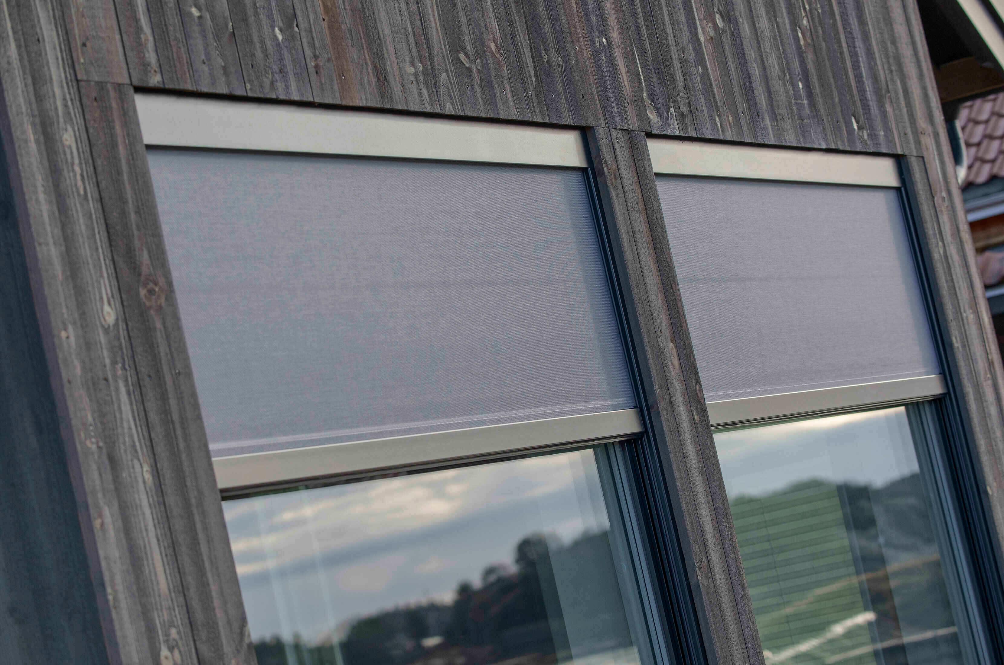 NorDan Screens gir deg utvendig solskjerming integrert i fasaden