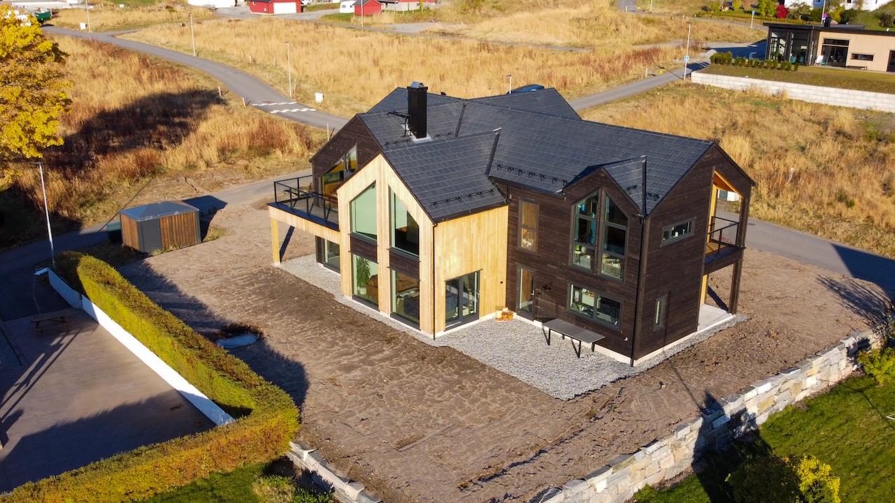 Kundetilpasset bolig, bygget av Blink Hus Søre Sunnmøre.