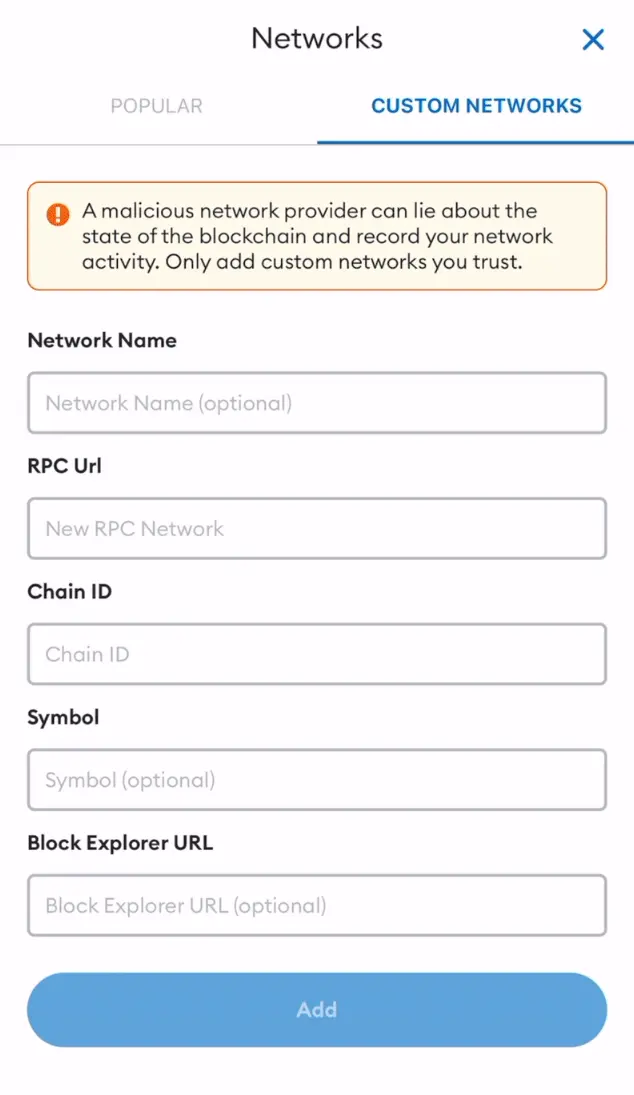 MetaMask wallet