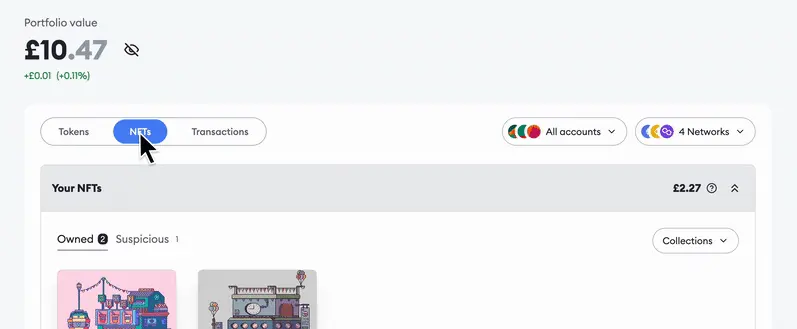 NFT on MetaMask