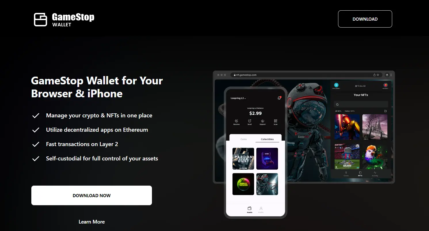 GameStop Wallet - GameStop NFT Marketplace