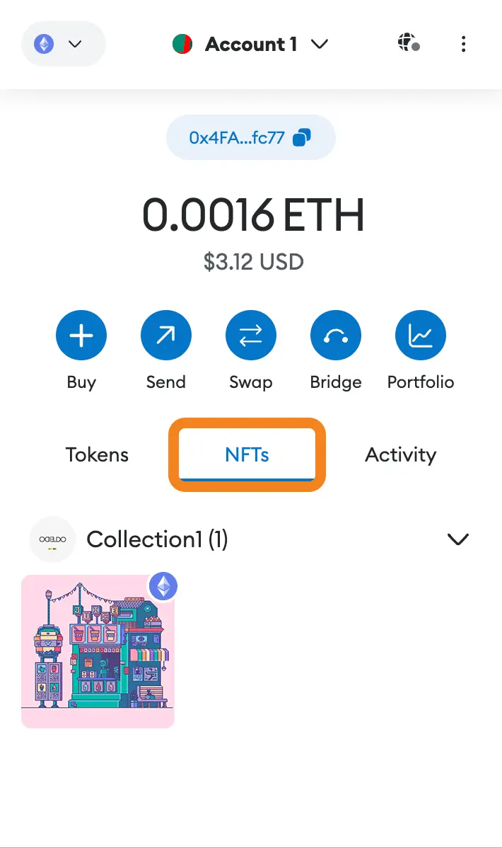How to View Your NFT