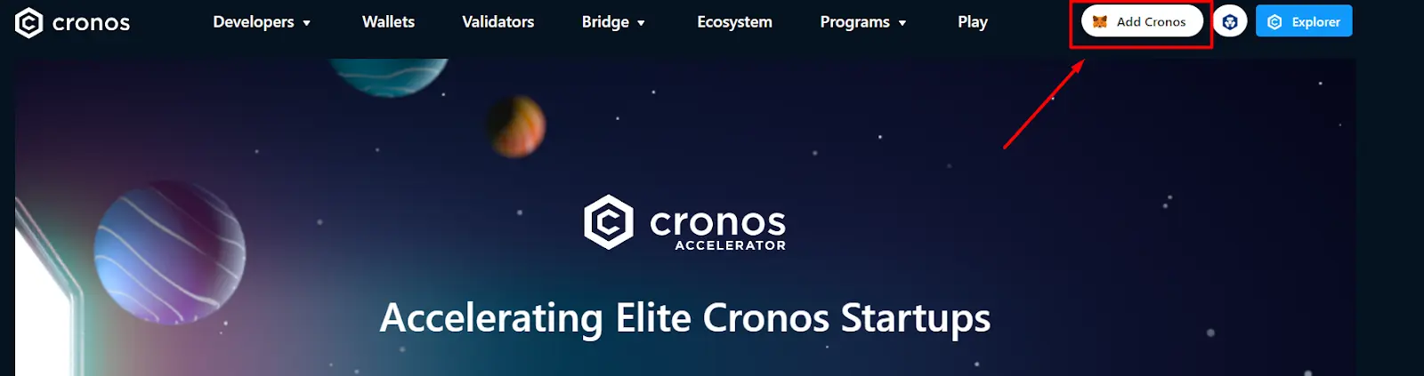  Cronos Website