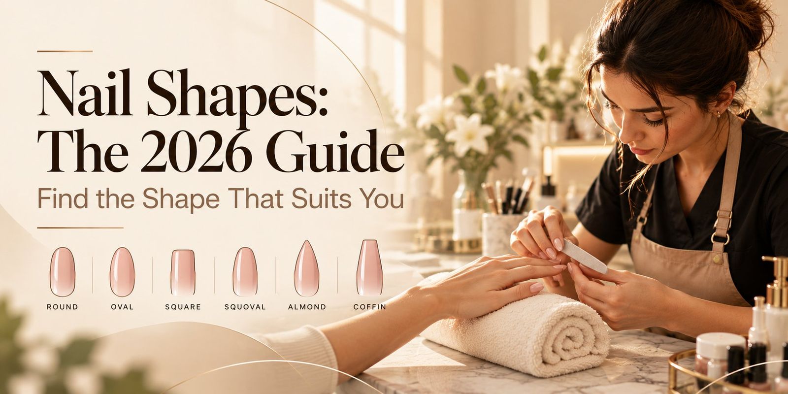 The 2026 Nail Shapes Guide cover