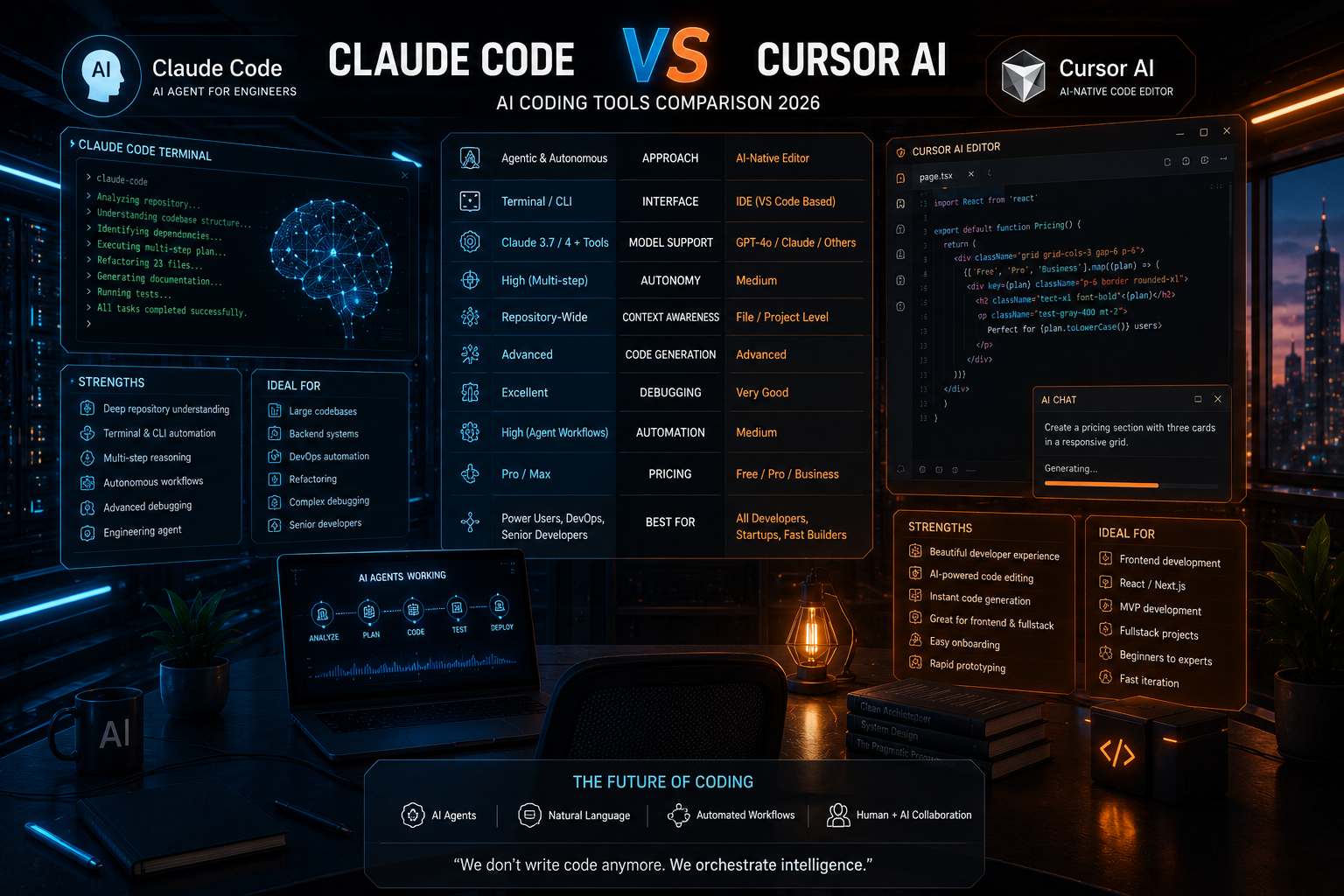 Claude Code vs Cursor AI: Which AI Coding Tool Is Better in 2026?