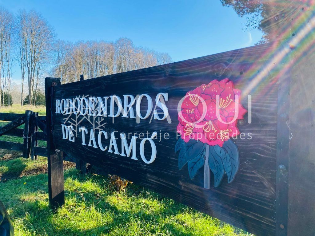 PARCELA, LOTEO RODODENDROS DE TACAMÓ