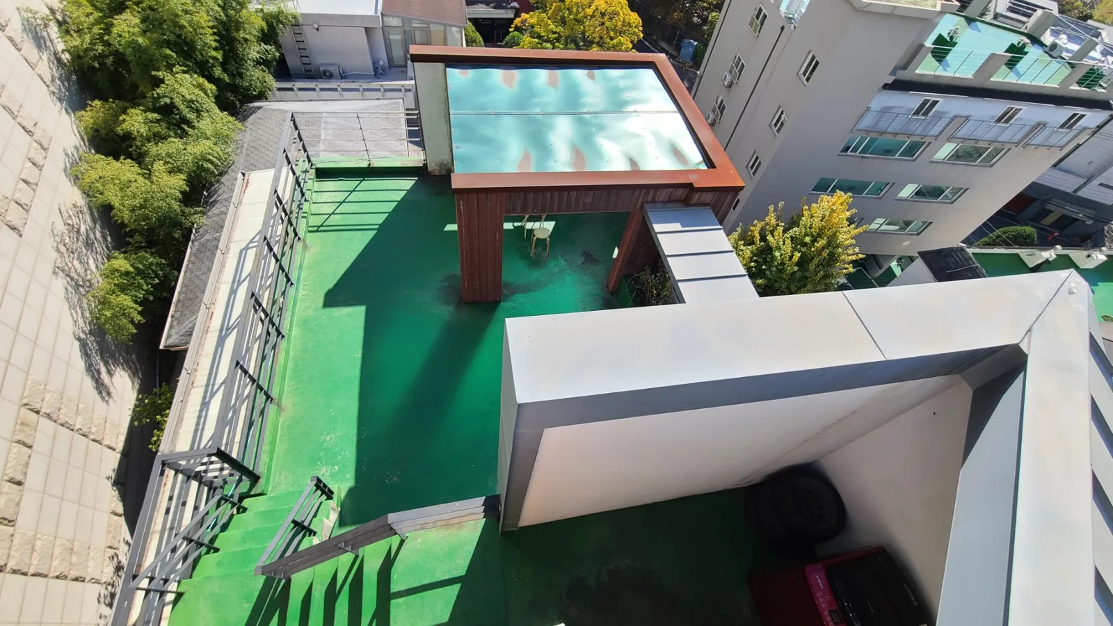 서울 서대문구 서울 서대문구 다세대주택 옥상방수 시공 전
