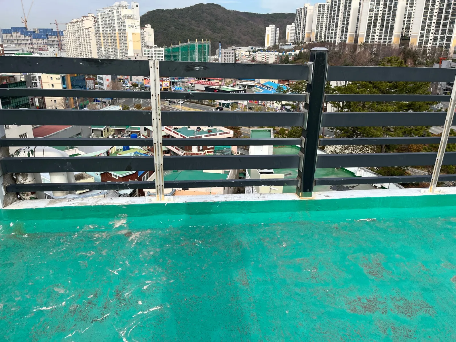 부산 북구 부산 북구 빌라 옥상방수 시공 전