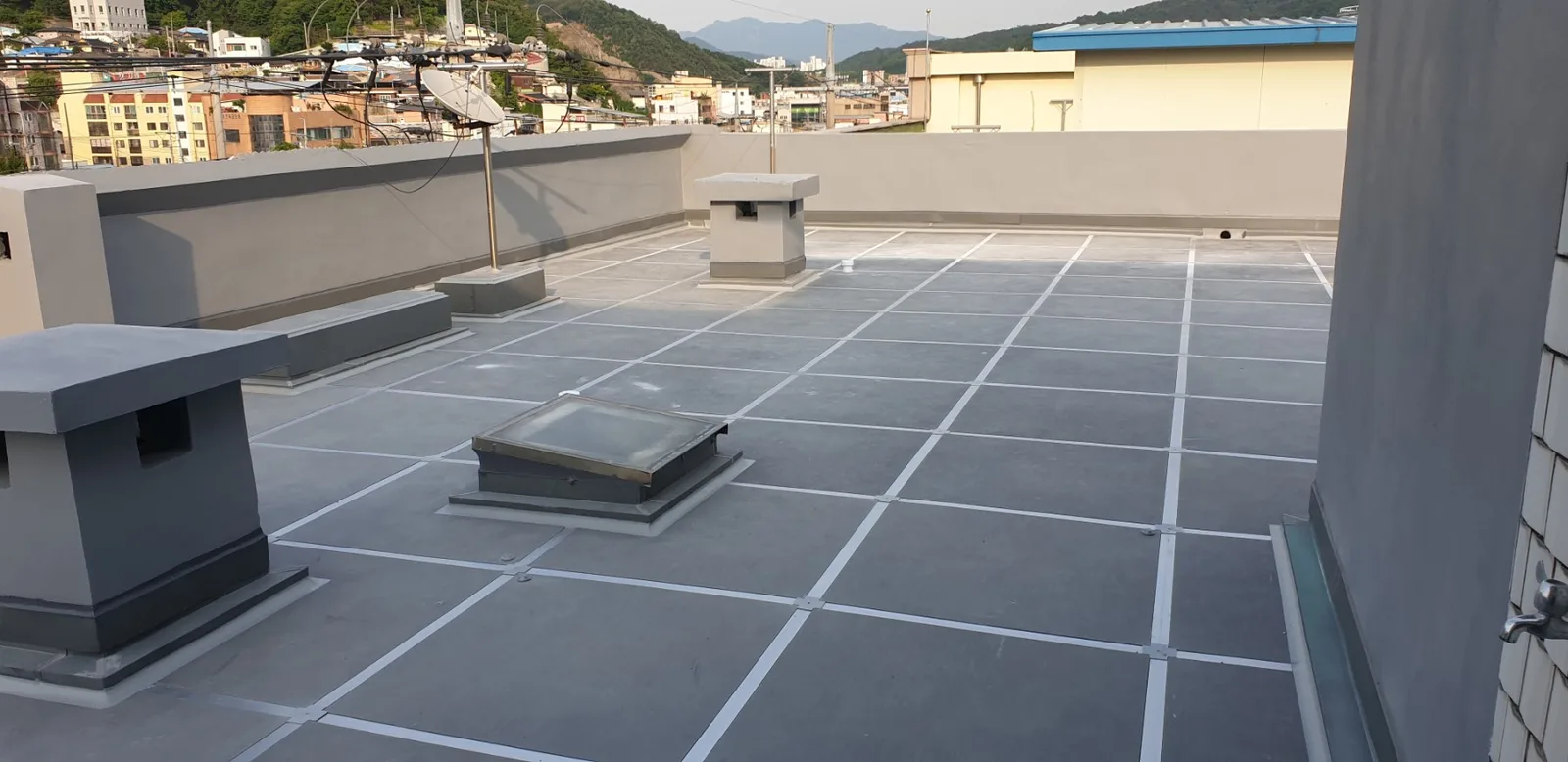 경북 김천시 경북 김천시 병원 옥상방수 시공 후